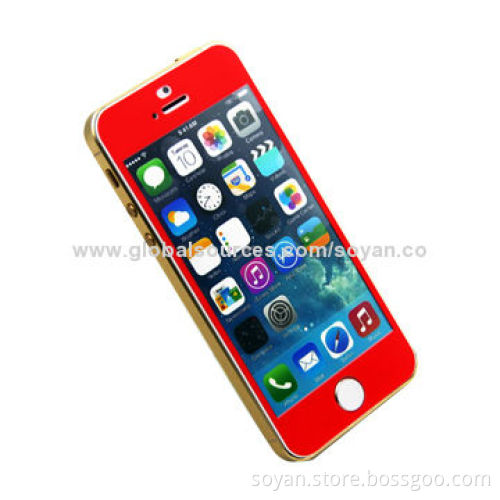 Clear or Matte Anti-finger Printing Glass Screen Protector for Mobile Phones, Not Easy to Break Up